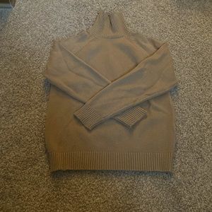 cute brown turtle neck